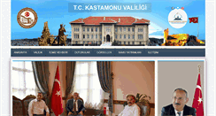 Desktop Screenshot of kastamonu.gov.tr
