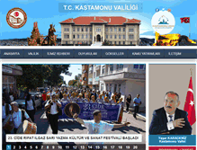 Tablet Screenshot of kastamonu.gov.tr